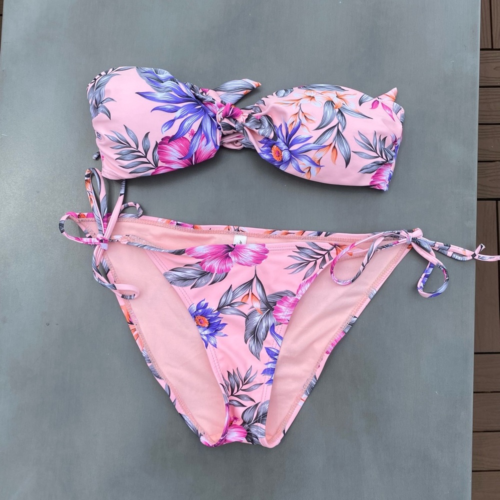 Floral Bikini Set - Size Small